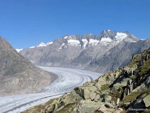 Aletsch Glacier and Ice Cave