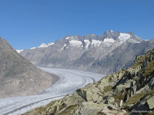 Aletsch Glacier and Ice Cave
