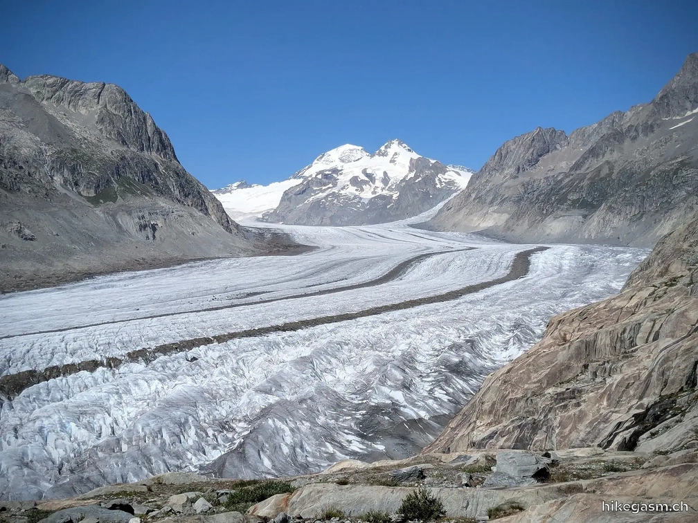 Aletsch Glacier and Ice Cave