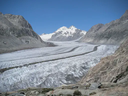 Aletsch Glacier and Ice Cave