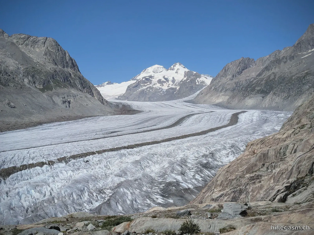 Aletsch Glacier and Ice Cave