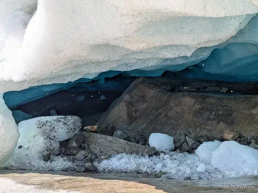 Aletsch Glacier and Ice Cave