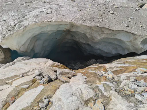 Aletsch Glacier and Ice Cave