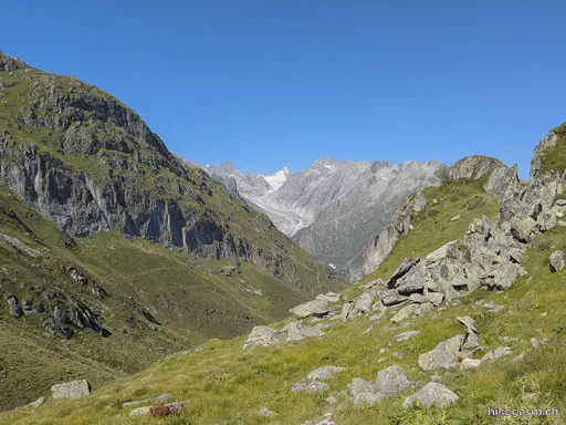 Aletsch Glacier and Ice Cave
