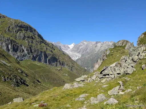 Aletsch Glacier and Ice Cave