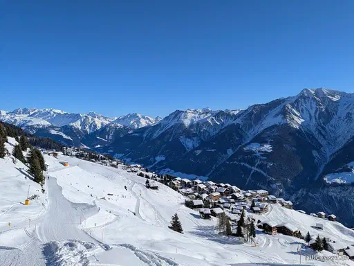 Aletsch Glacier Winter Hike