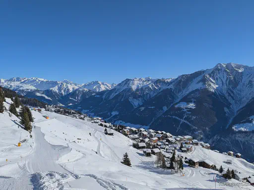 Aletsch Glacier Winter Hike