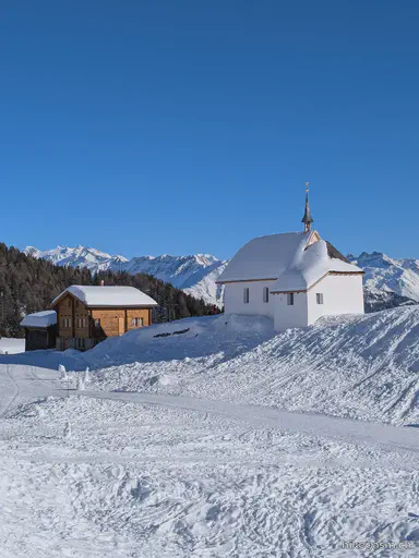 Aletsch Glacier Winter Hike