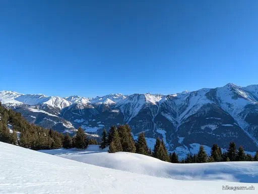 Aletsch Glacier Winter Hike