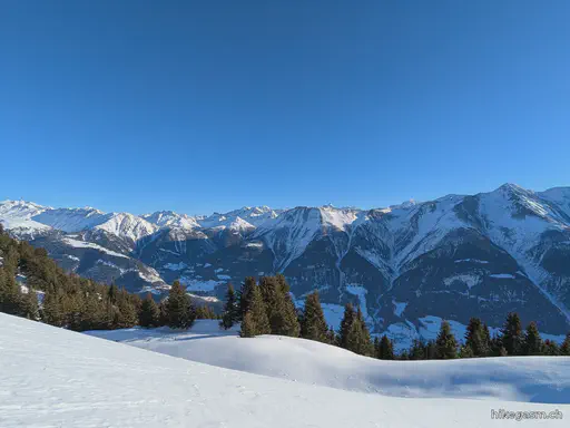 Aletsch Glacier Winter Hike