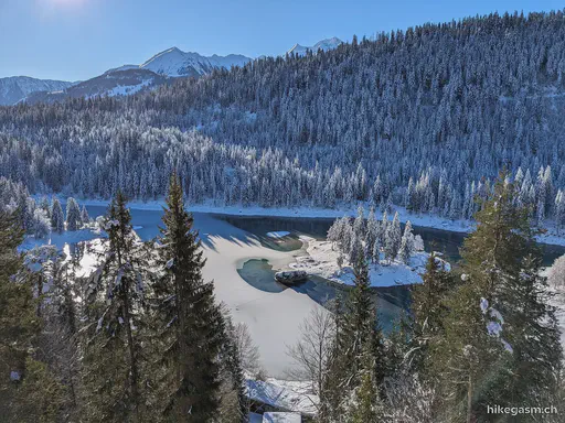 Caumasee Winter Hike