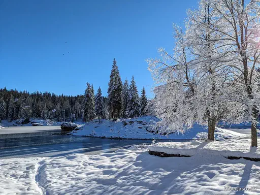 Caumasee Winter Hike