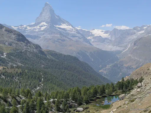 Five Lakes Trail in Zermatt