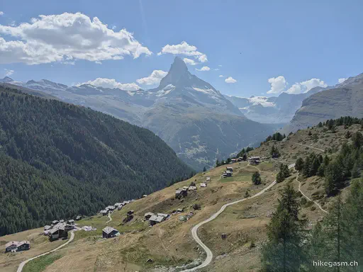 Five Lakes Trail in Zermatt